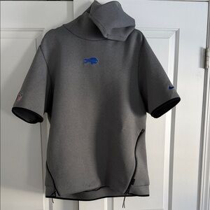 Buffalo Bills Nike On Field Short Sleeve Hoodie